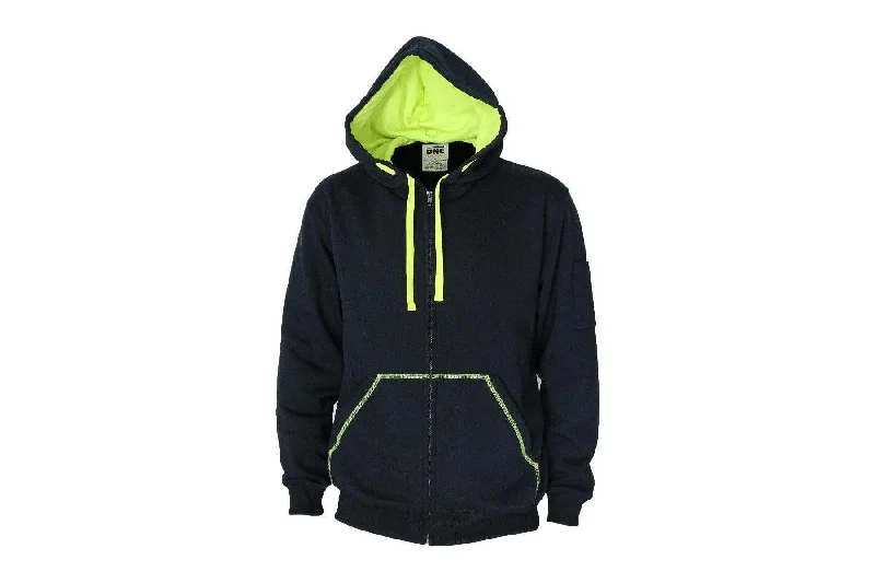 Avant-garde trend Dnc Workwear Full Zip Super Brushed Fleece Hoodie - 5424