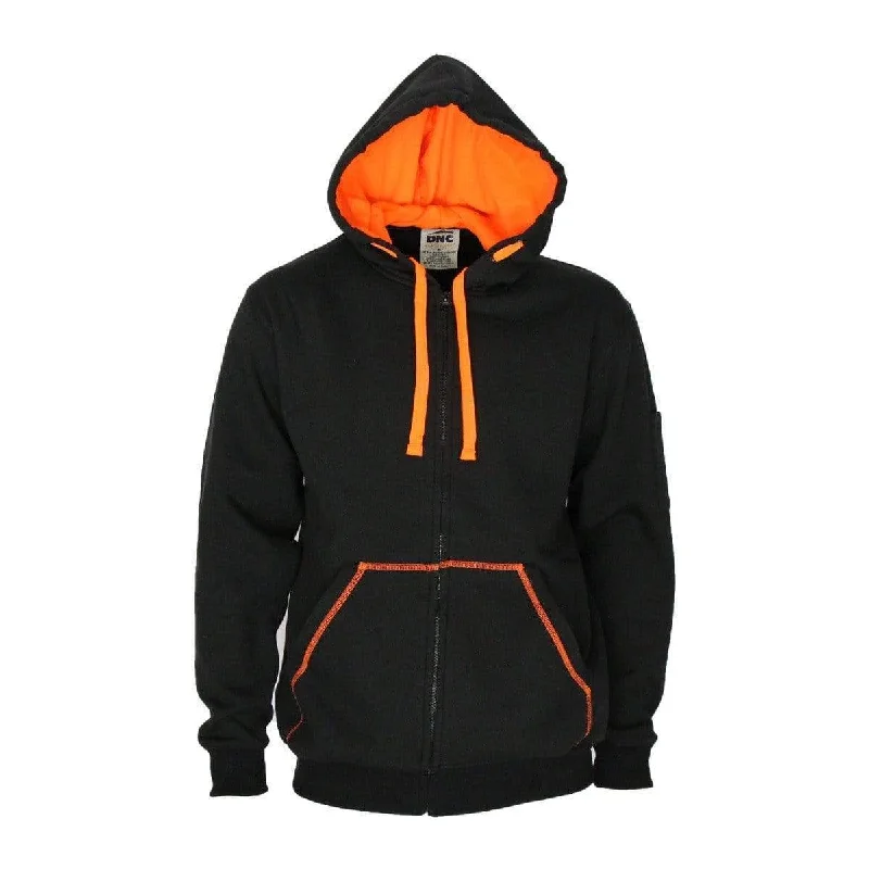 Black/Orange
