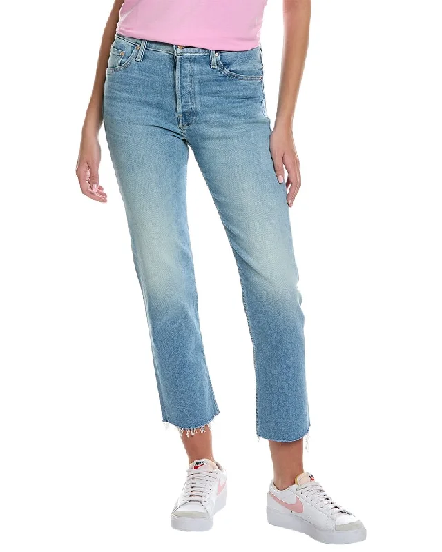 Sports Fitness Wear MOTHER Denim The Tomcat Kitty Corner Ankle Fray Jean