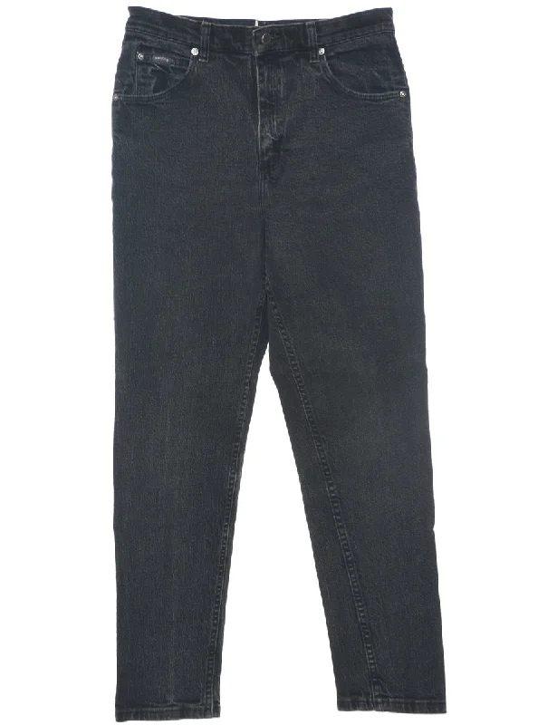 Elegant Series High Waist Riders Tapered Jeans - W28 L28