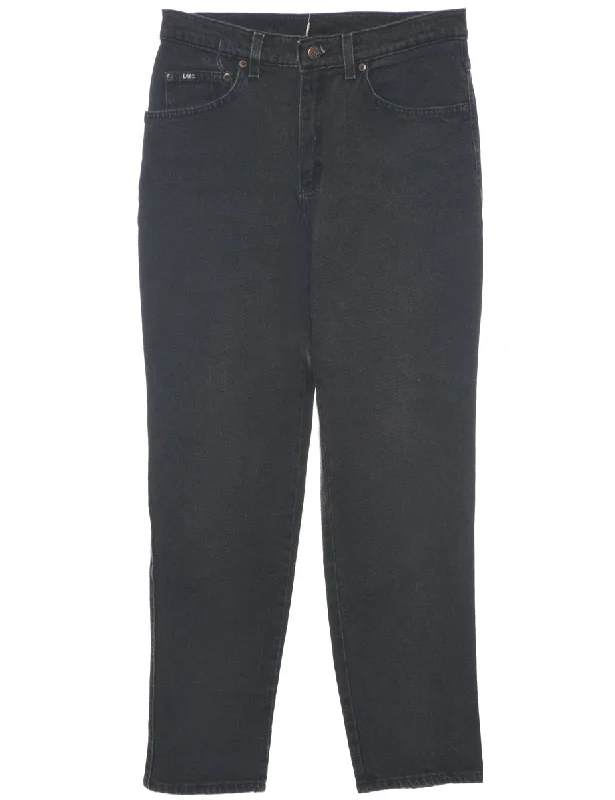 Luxury Customization Black Lee Jeans - W30 L29