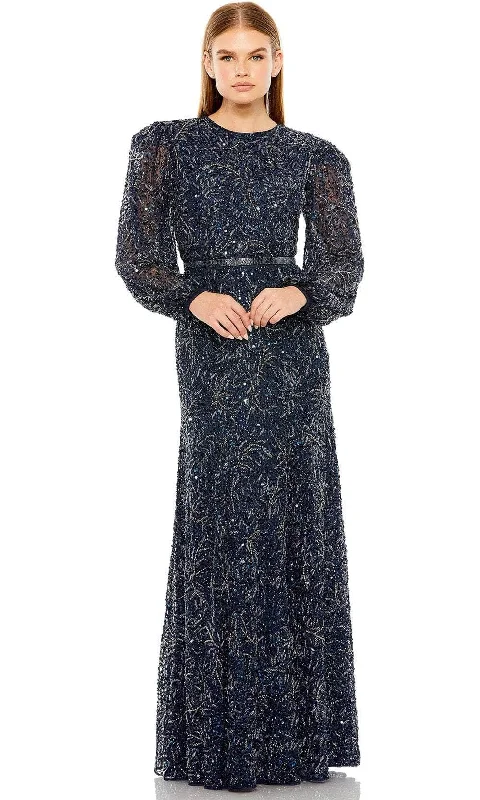 Exquisite Tailoring Mac Duggal 93902 - Long Beaded Evening Gown