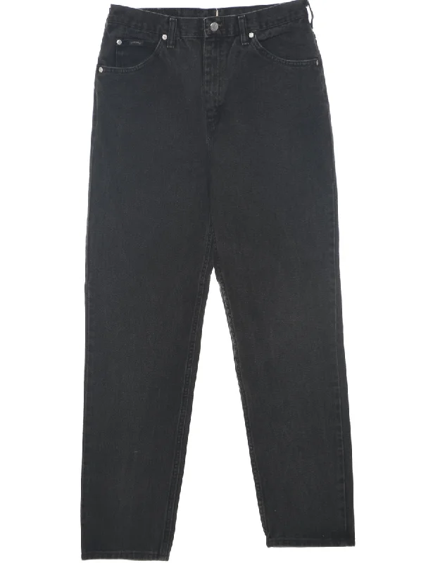 Unique Fashion Black Riders Tapered Jeans - W28 L30