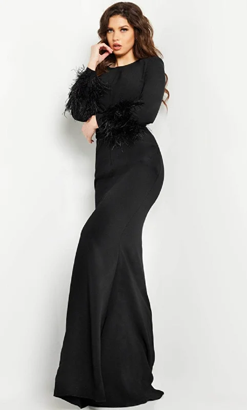 Comfortable Fashion Jovani 25898 - Ruched Back Sheath Mother of the Groom Dress