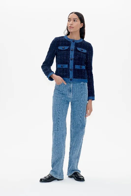 Style Design BEATE | Blue Boucle