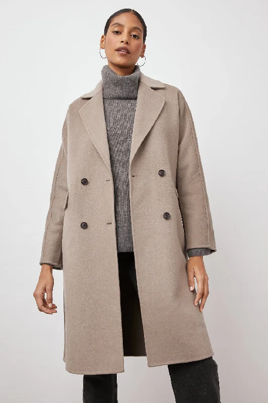 Fashion And Simplicity BRISTOL COAT - MINK