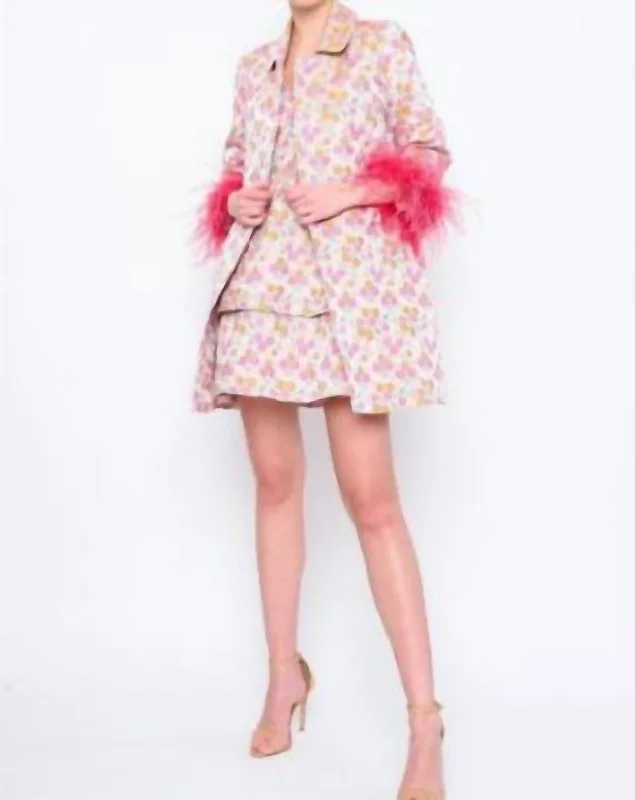 Relaxed Dresses Luella Coat In Magnolia Tea