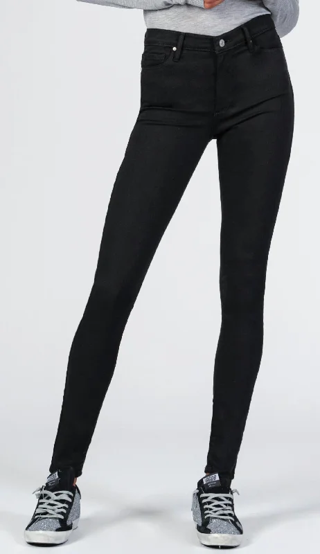 Avant-garde trend Gisele High Rise Super Skinny Denim In So Black