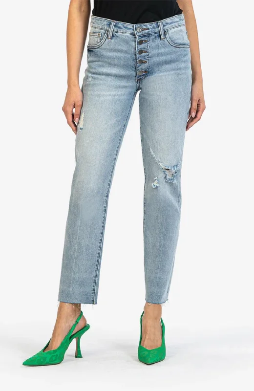 Skirt style Reese High Rise Fab Ab Straight In Fair Wash