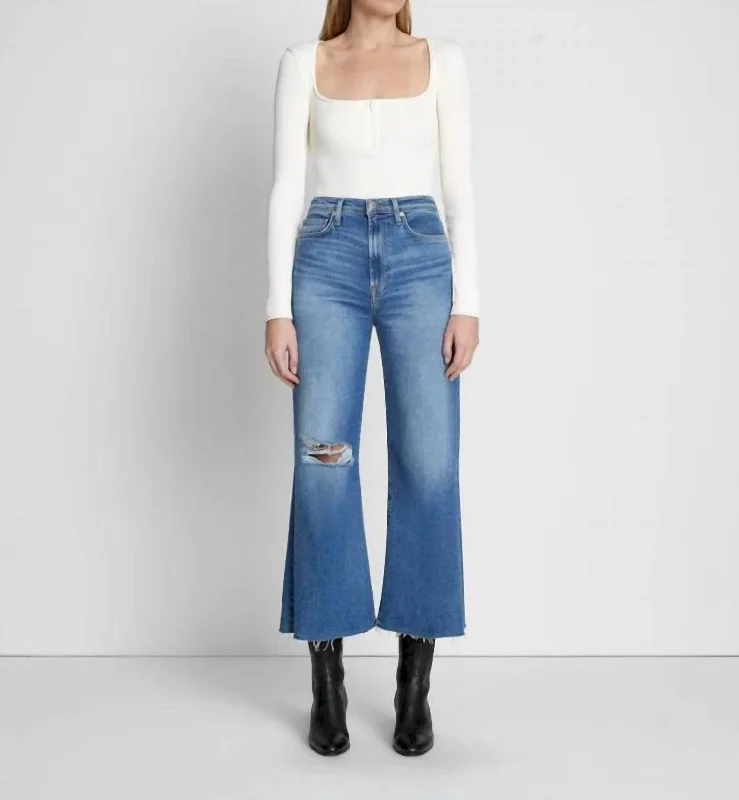 Multi-functional style Ultra High Rise Cropped Jo Jeans In Lyme