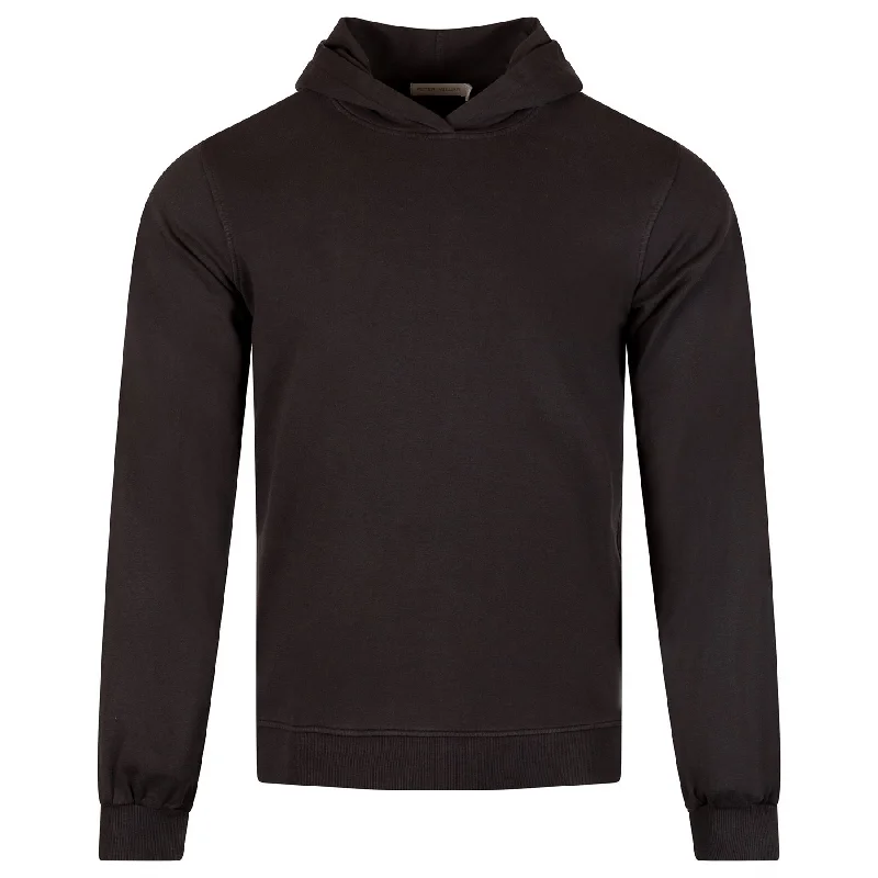 Trendy Items Womens Lava Wash Relaxed Hoodie Black - AW24