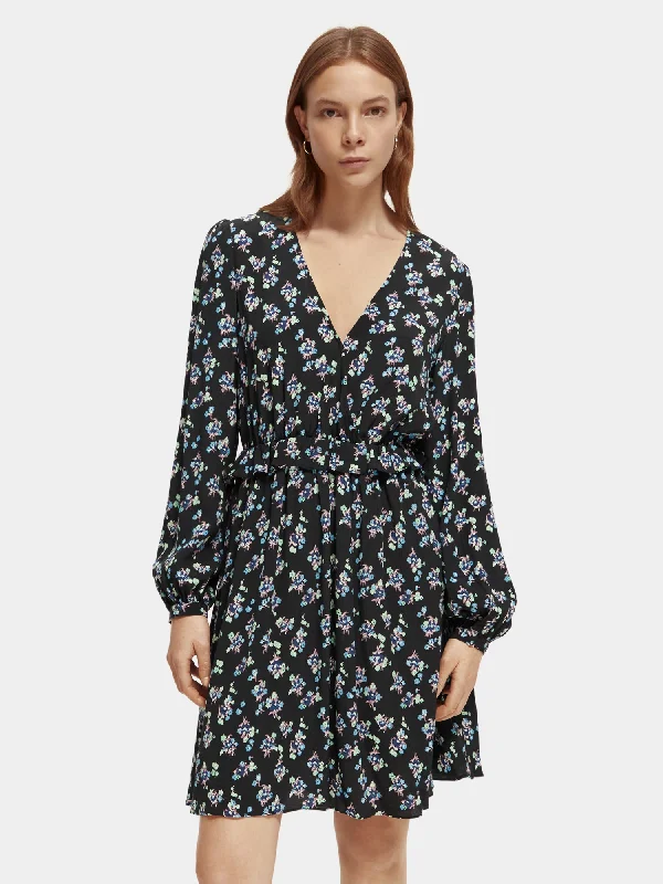 Soft Textures Elasticated waist mini dress