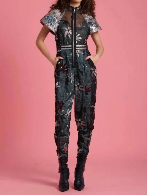 Elegant Comfort Imperial Jumpsuit In Multi
