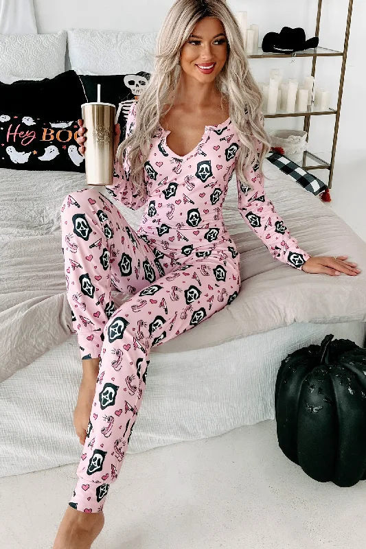 Modernism Sweet Dreams Printed Onesie (Pink)