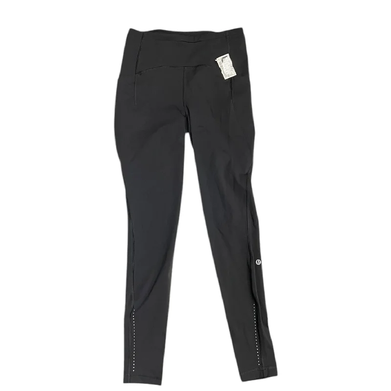 Sports Trend Athletic Leggings By Lululemon In Black, Size: 6
