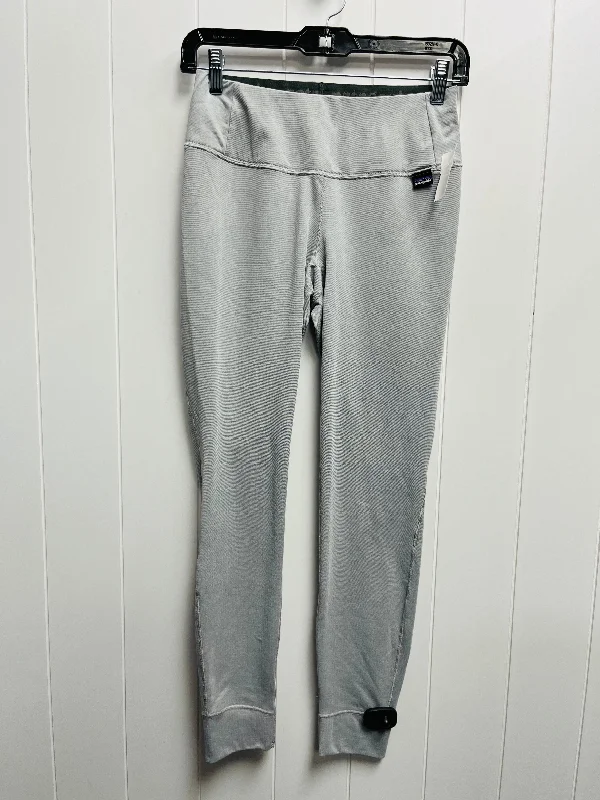 Romantic Data Athletic Leggings By Patagonia In Grey, Size: Xs