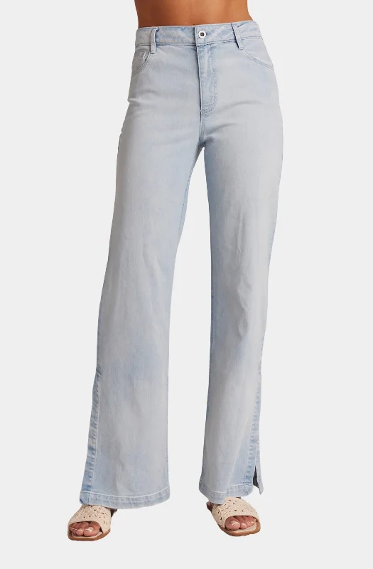 Soft Comfort Cleo Side Slit Jean