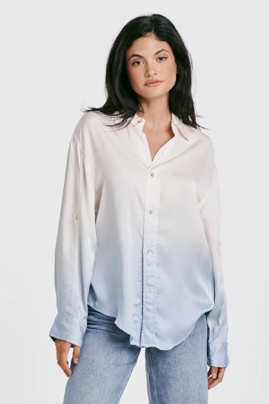 Artistic Temperament Dear John Lola Waterfall Blue Button Down Shirt