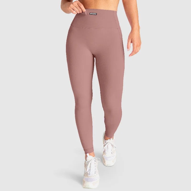 Celebrity Style Desire Leggings - Mocha Brown