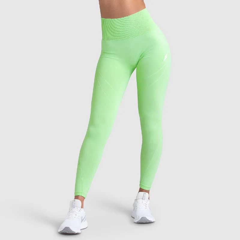 Simple Matching Hyperflex 2 Leggings - Lime Green