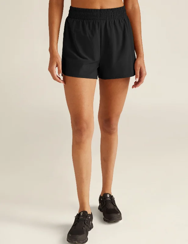 Sports Fashion Stretch Woven In Stride Lined Short