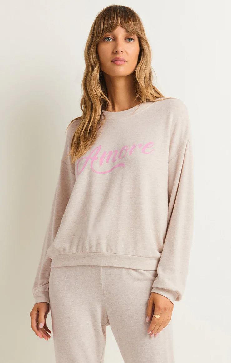 Personalized Outfit Z Supply Amore Long Sleeve Top