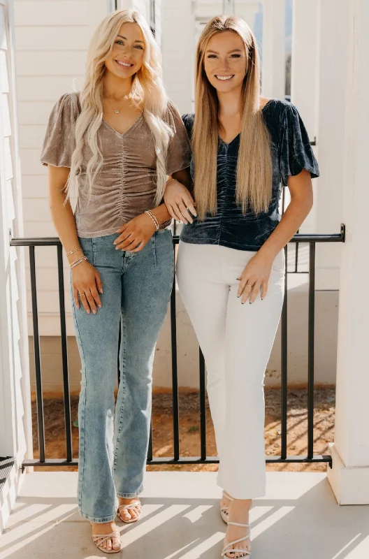 Alice style Free People Cupcake Velvet Top - Final Sale 30% off in cart
